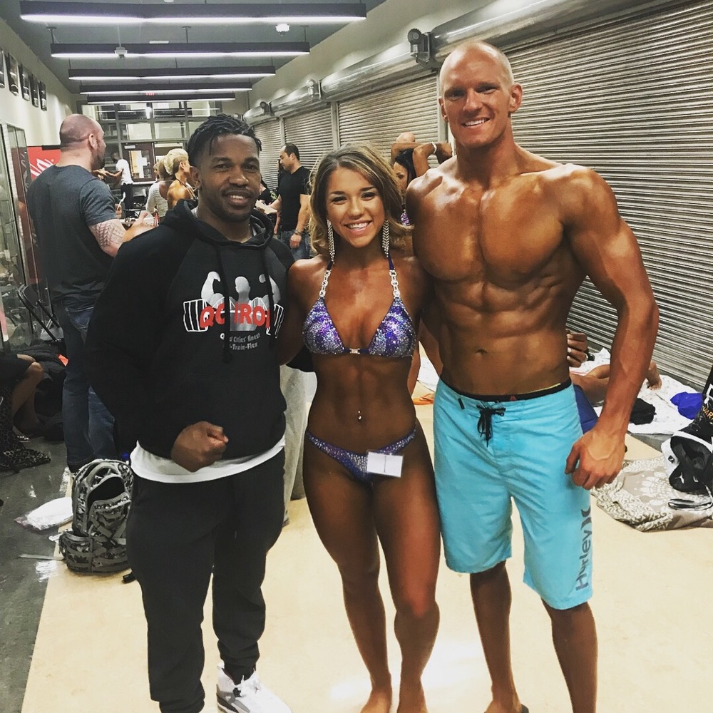 Figure competition suit